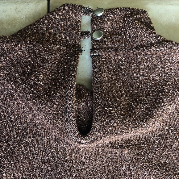 Forever 21 Gold Sparkle Dress - Picture 6 of 7